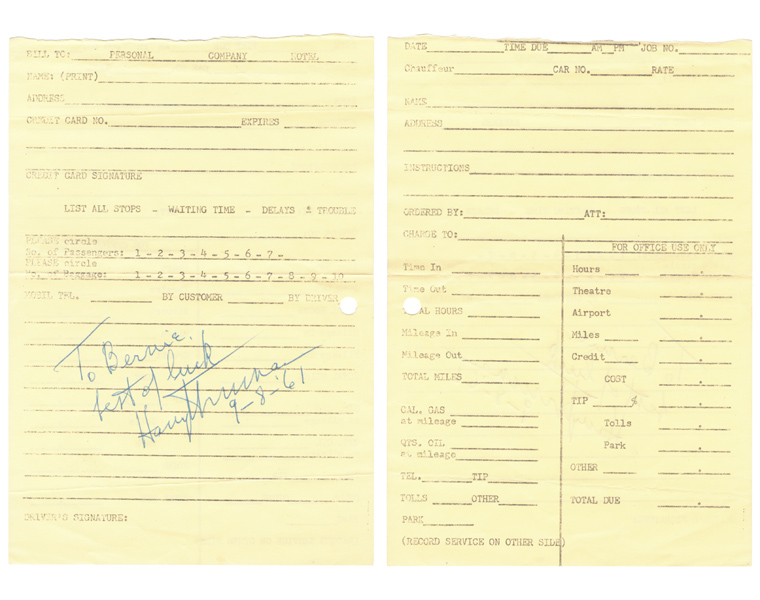 L010 杜鲁门总统 1961年